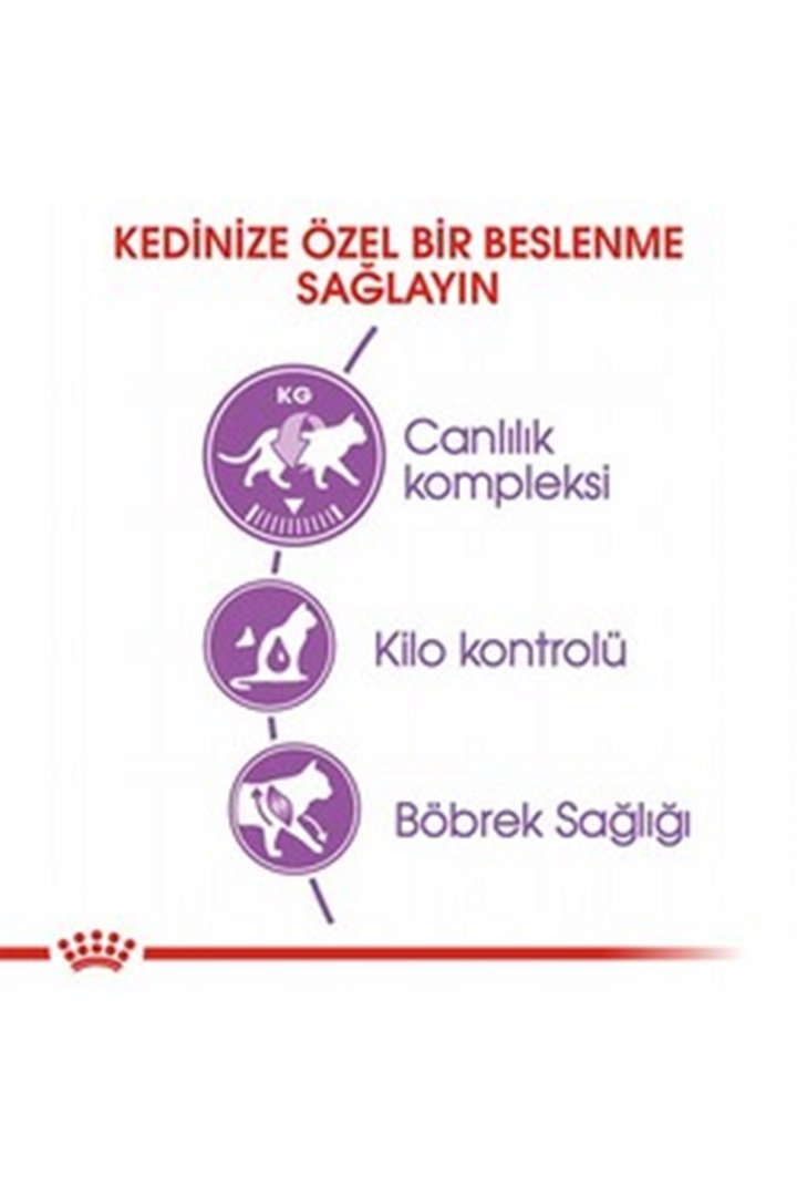 Royal Canin Kısır Kedi Maması Sterilised37 2 Kg görsel 7