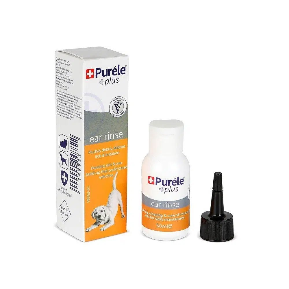 Purele Kedi ve Köpek Kulak Temizleme Solüsyon 50Ml görsel 4
