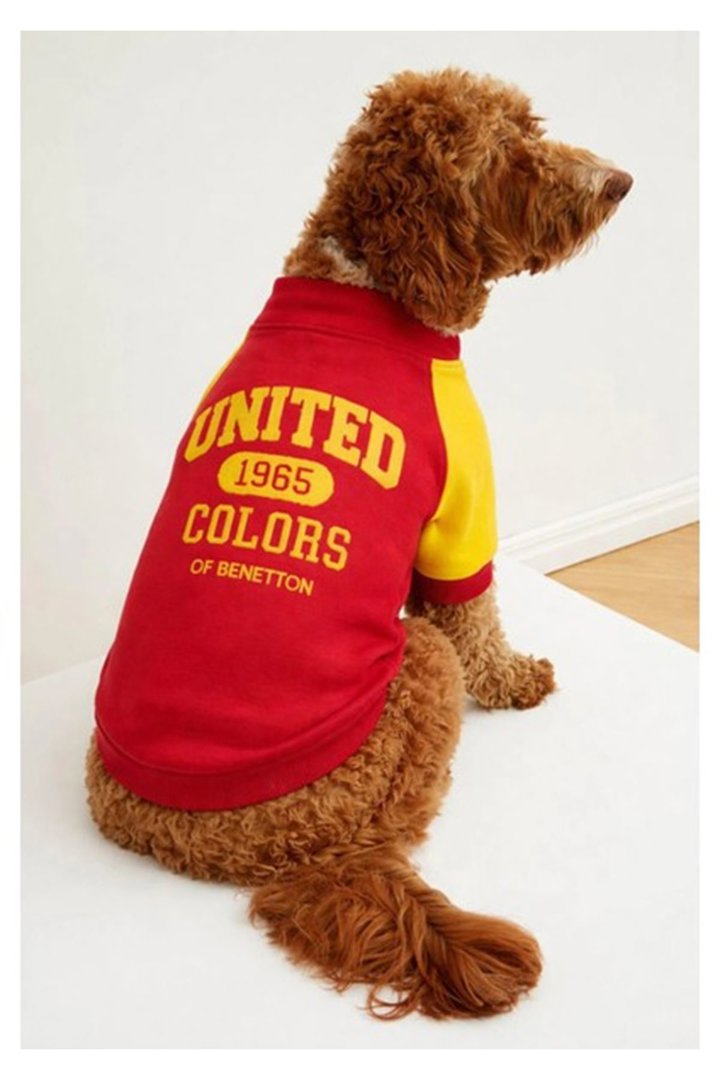 Benetton Sweatshirt Kırmızı (XXL)