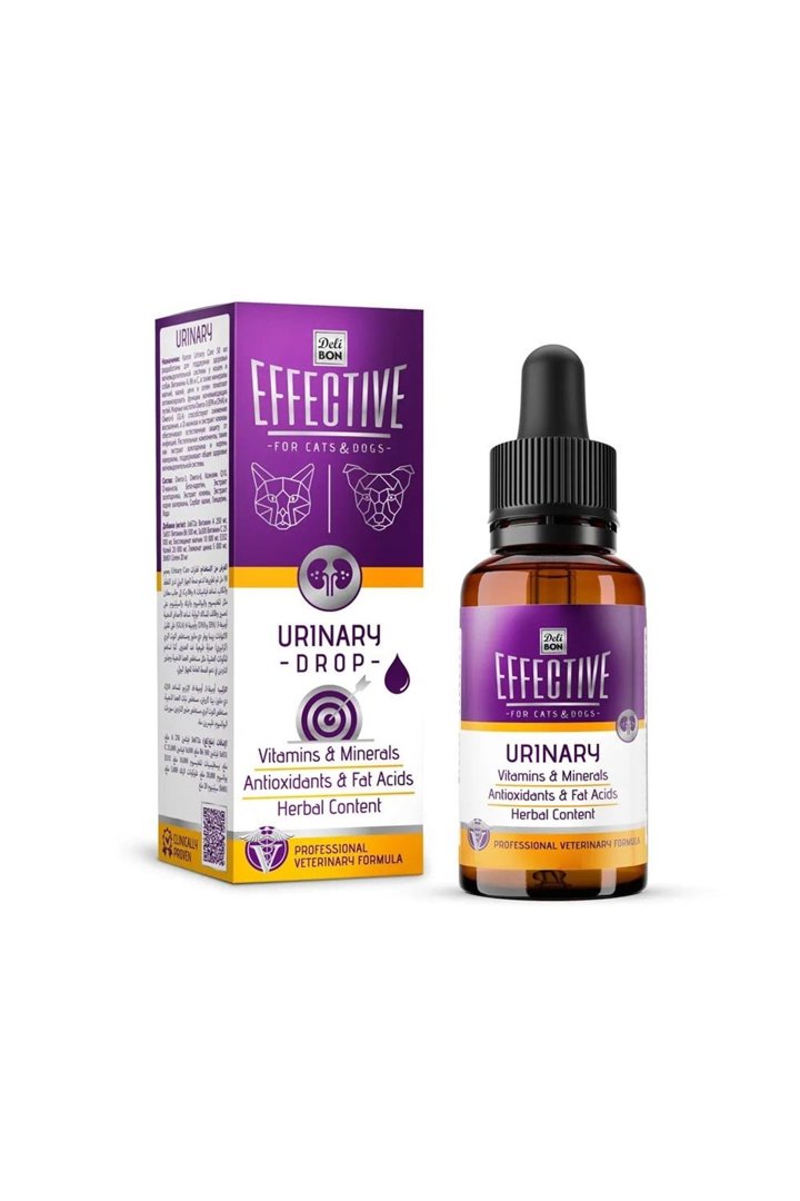 Effective Kedi Köpek Takviyesi Üriner Sistem 50 Ml