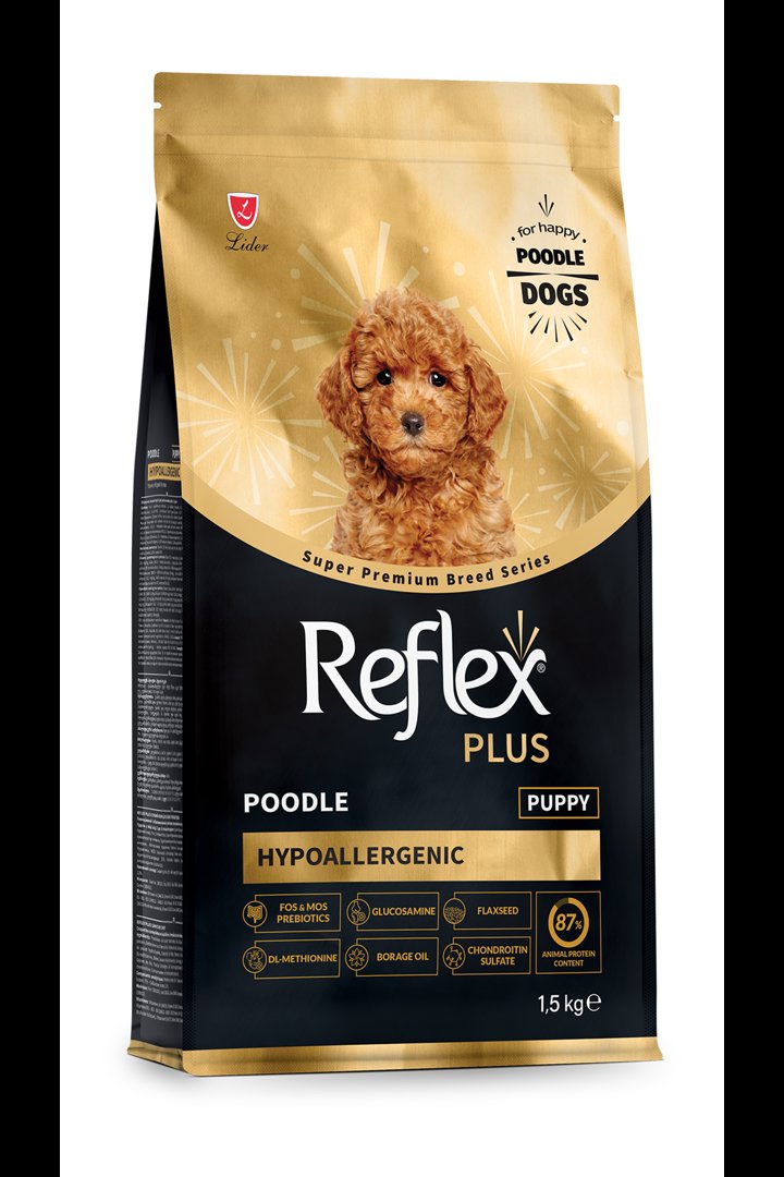 Reflex Plus Yavru Köpek Maması Poodle 1.5 Kg görsel 2