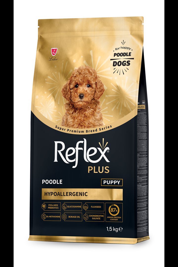 Reflex Plus Yavru Köpek Maması Poodle 1.5 Kg görsel 3