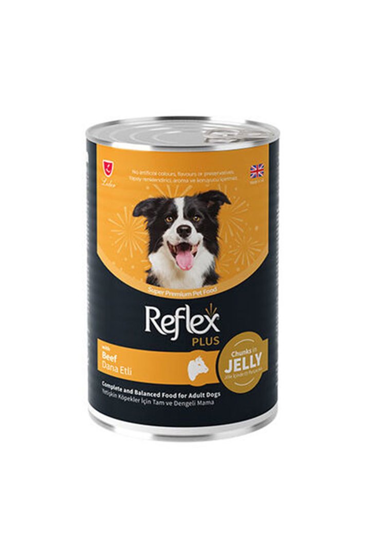 Reflex Plus Köpek Yaş Maması Dana Etli 400 G