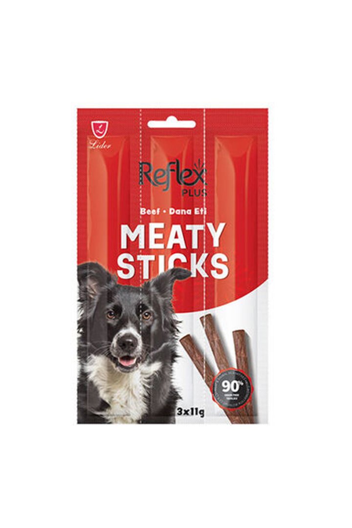 Reflex Plus Köpek Ödül Maması Stick Biftekli 33 G
