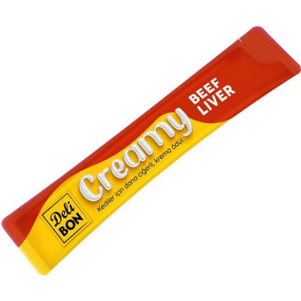 Delibon Creamy Kedi Ödül Dana Ciğerli 5*15 G