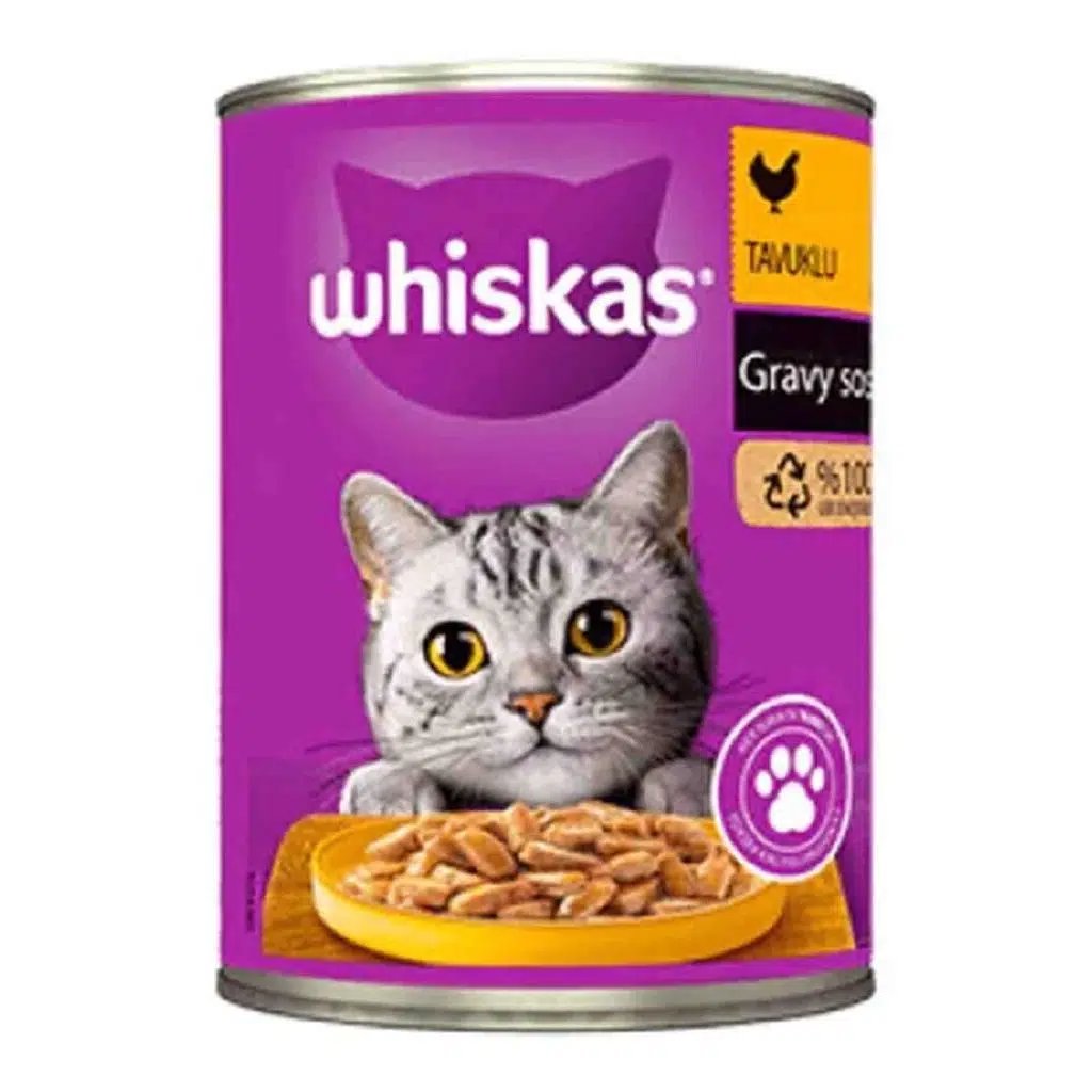 Whiskas Kedi Yaş Maması Tavuklu 400 G görsel 6
