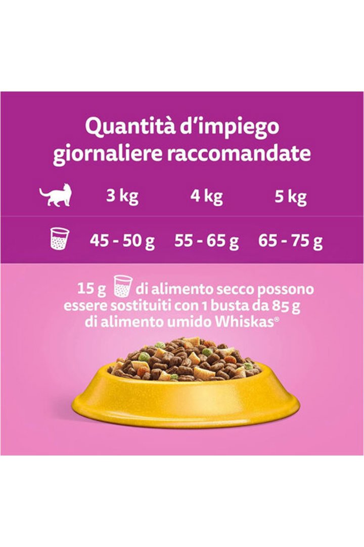 Whiskas Kedi Maması Sığır Etli 1.4 Kg görsel 5