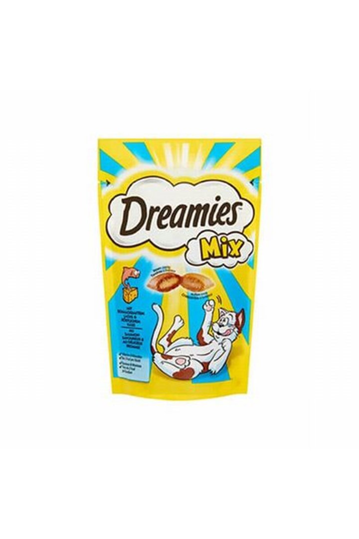 Dreamies Kedi Ödül Maması Mix Somon, Peynirli 60 G
