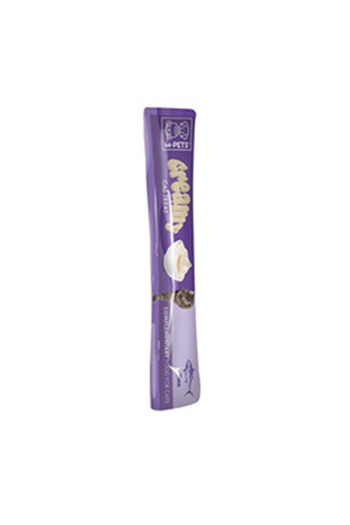 M-Pets Kedi Ödül Maması Krema Ton Balıklı 4*15 G görsel 2