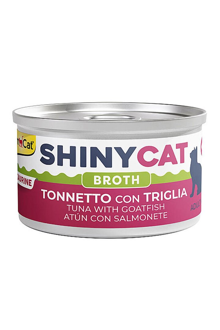 ShinyCat Kedi Yaş Mama Barbun Balık,Ton Balığı 70G