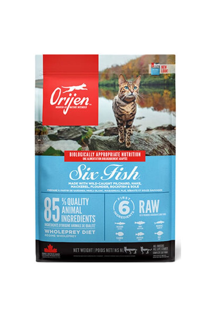 Orijen Kedi Maması Tahılsız 6 Balıklı 1.8 Kg