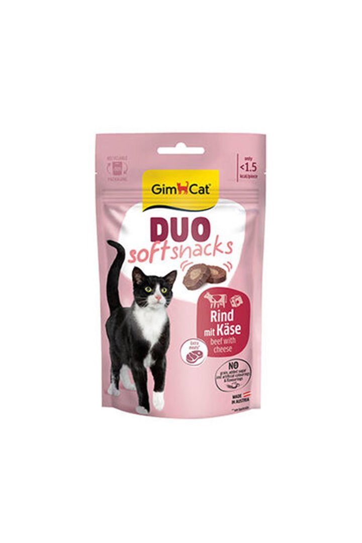 GimCat Kedi Ödül Maması Sığır Etli Ve Peynirli 50G