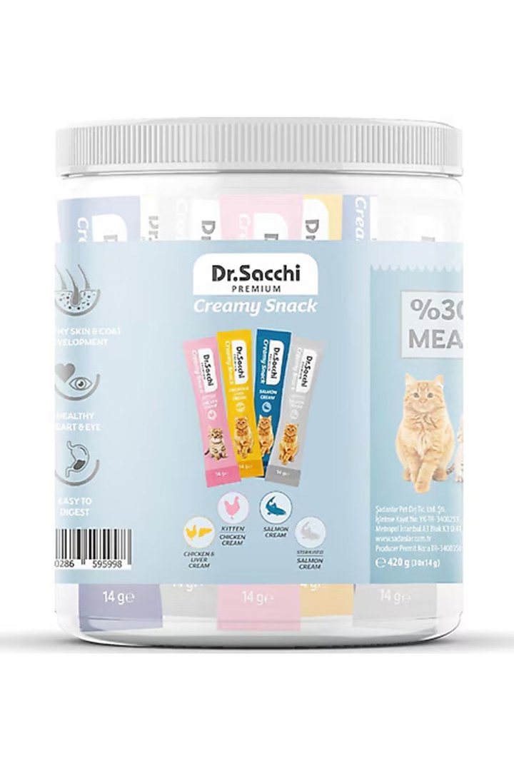 Dr.Sacchi Kedi Ödül Maması 30*14 G