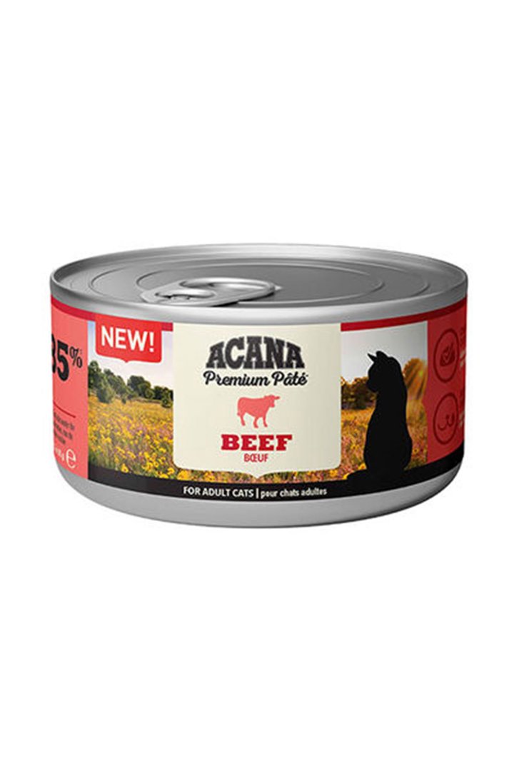 Acana Premium Kedi Yaş Maması Sığır Etli 85 G