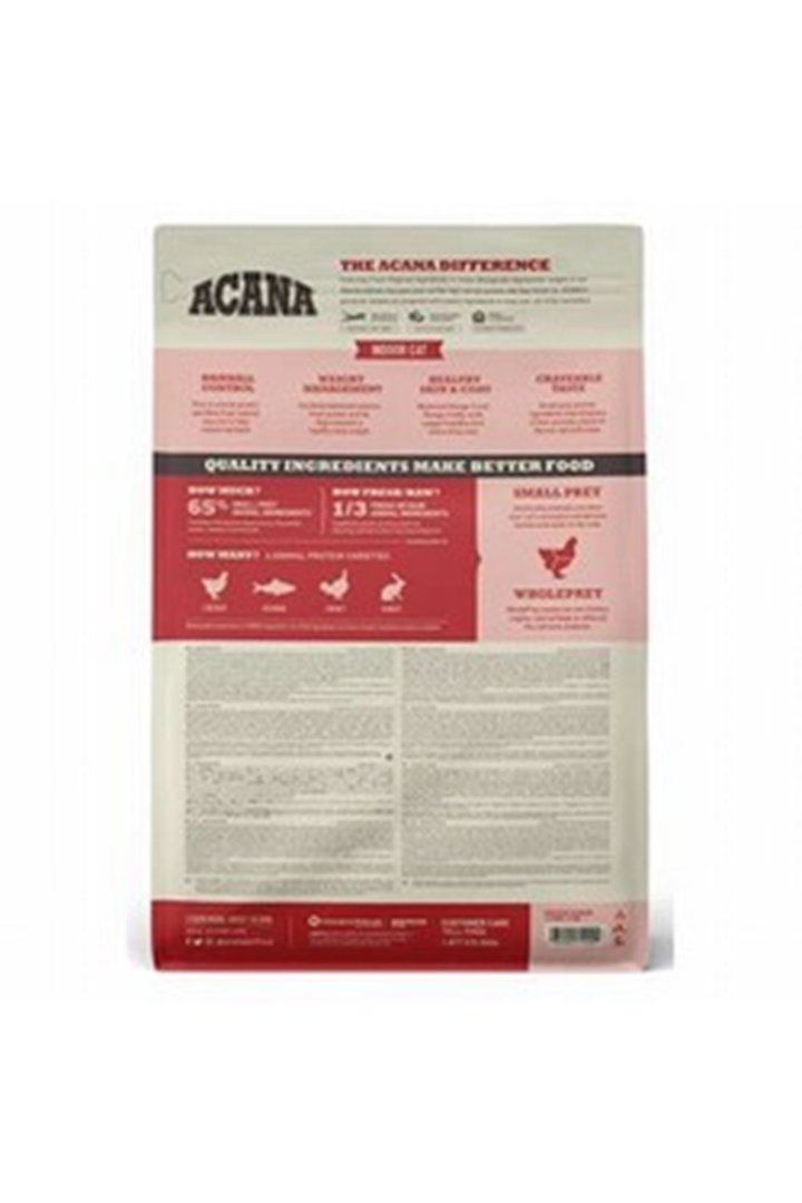 Acana Kısır Kedi Maması Indoor Entree 1.8 Kg görsel 2